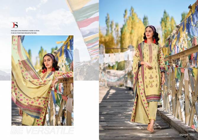Deepsy Sazhar 2 Cotton Designer Salwar Suits Catalog